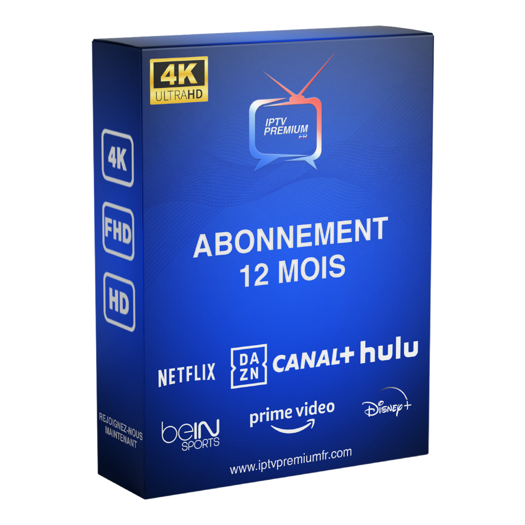 Abonnement IPTV VIP 12 Mois
