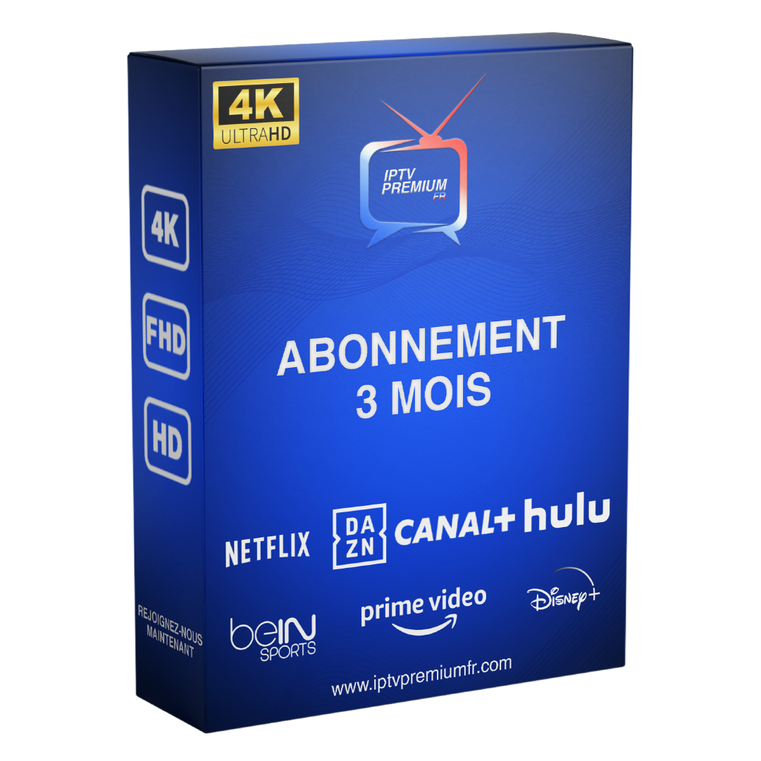 Abonnement IPTV VIP 3 Mois